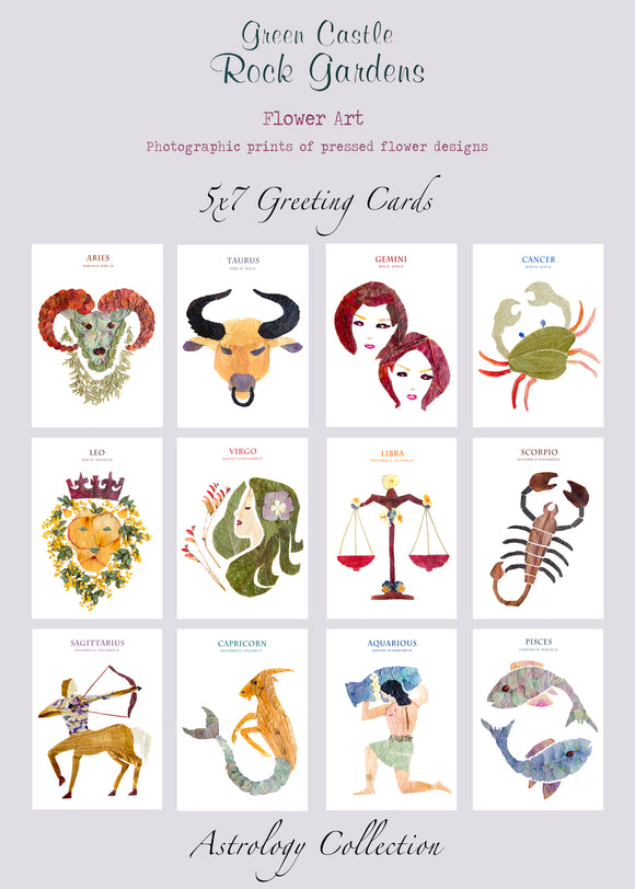 Greeting Card Set- Astrology