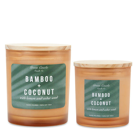 Bamboo Coconut Candles