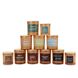 Black Violet Saffron Candles